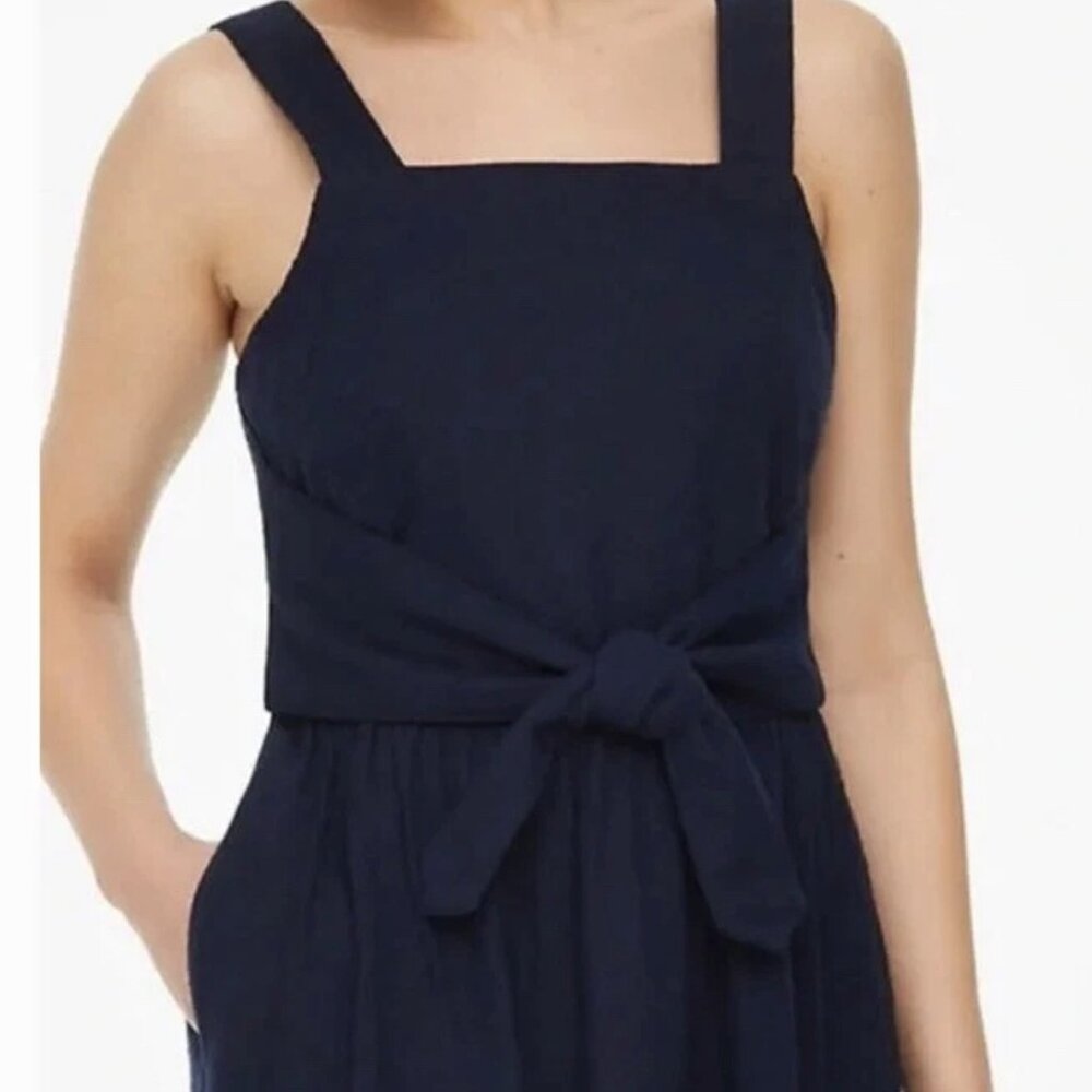 LOFT Navy Blue Dress (8)